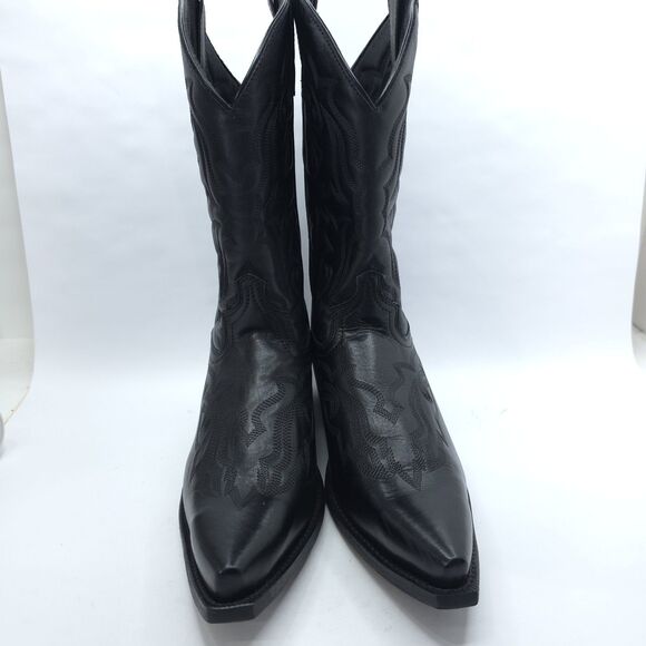 Laredo Hawk Western Boot Snip Toe 6860 Black Mens Size 10.5D main image 6
